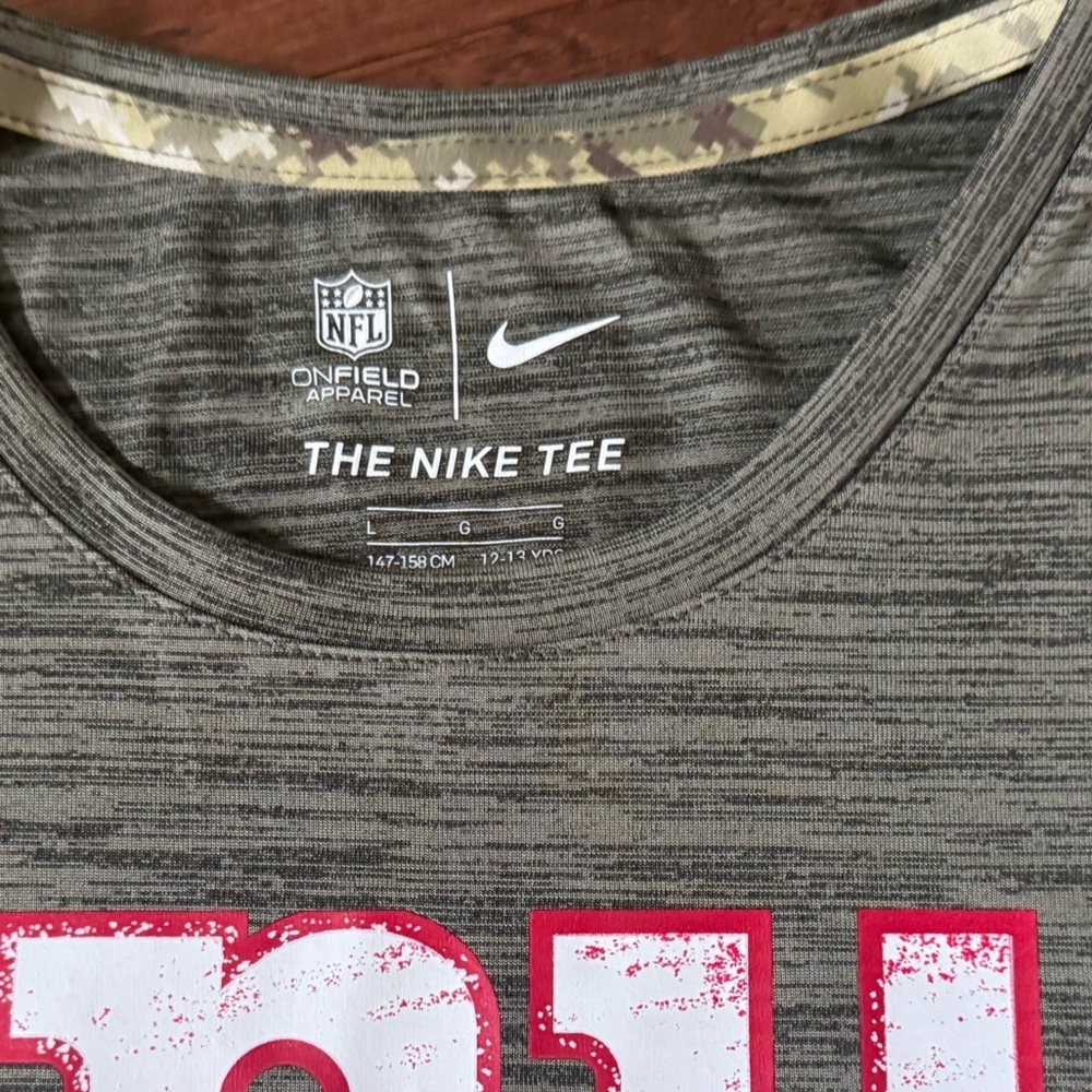 NWT Nike New York Giants T-Shirt, size Large 14/16 - Picture 3 of 6